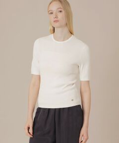 MACKINTOSH LONDON / マッキントッシュ ロンドン  ニット・セーター | ハイツイストコットンニットプルオーバー