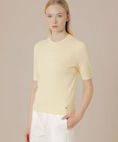 MACKINTOSH LONDON / マッキントッシュ ロンドン  ニット・セーター | ハイツイストコットンニットプルオーバー