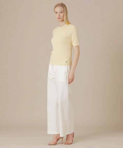 MACKINTOSH LONDON / マッキントッシュ ロンドン  ニット・セーター | ハイツイストコットンニットプルオーバー | 詳細4