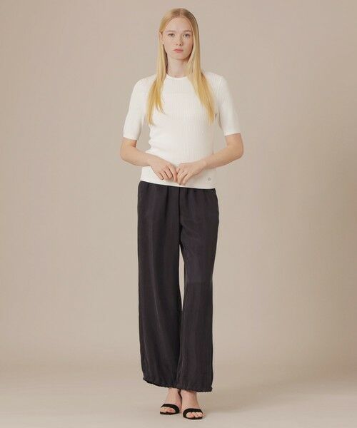 MACKINTOSH LONDON / マッキントッシュ ロンドン  ニット・セーター | ハイツイストコットンニットプルオーバー | 詳細1