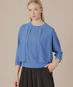 MACKINTOSH LONDON / マッキントッシュ ロンドン  ニット・セーター | ガーターホールガーメントニットカーディガン