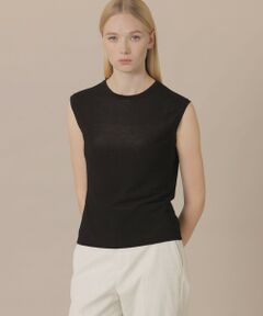 MACKINTOSH LONDON / マッキントッシュ ロンドン  ニット・セーター | 【婦人画報4月号掲載】ガーターホールガーメントニットプルオーバー