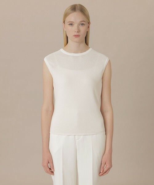 MACKINTOSH LONDON / マッキントッシュ ロンドン  ニット・セーター | 【婦人画報4月号掲載】ガーターホールガーメントニットプルオーバー | 詳細5