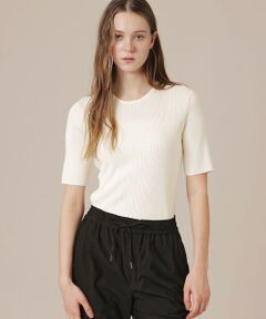 MACKINTOSH LONDON / マッキントッシュ ロンドン  ニット・セーター | 【WEB・一部店舗限定】ハイツイストリブコットンプルオーバー