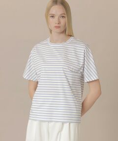 MACKINTOSH LONDON / マッキントッシュ ロンドン  カットソー | 【The Essential Collection】プレーティング天竺ボーダーTシャツ