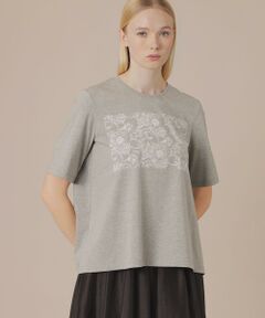 MACKINTOSH LONDON / マッキントッシュ ロンドン  カットソー | 【BIBURY FLOWER】ドローインググラフィックバイブリーTシャツ