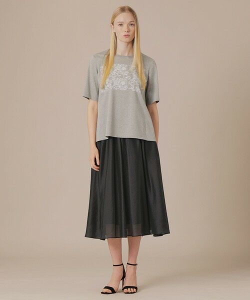 MACKINTOSH LONDON / マッキントッシュ ロンドン  カットソー | 【BIBURY FLOWER】ドローインググラフィックバイブリーTシャツ | 詳細2