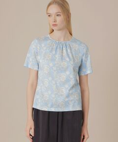 MACKINTOSH LONDON / マッキントッシュ ロンドン  カットソー | 【BIBURY FLOWER】バイブリーコットンTシャツ