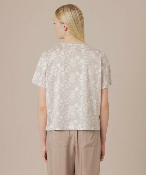 MACKINTOSH LONDON / マッキントッシュ ロンドン  カットソー | 【BIBURY FLOWER】バイブリーコットンTシャツ | 詳細7