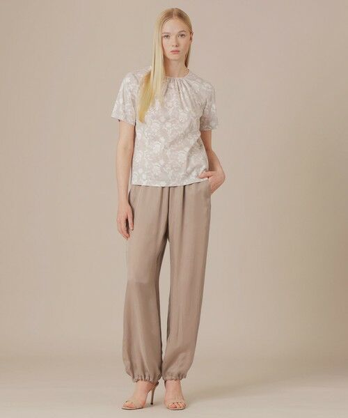 MACKINTOSH LONDON / マッキントッシュ ロンドン  カットソー | 【BIBURY FLOWER】バイブリーコットンTシャツ | 詳細2