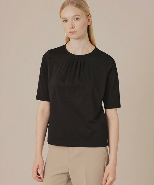 MACKINTOSH LONDON / マッキントッシュ ロンドン  カットソー | 【SUPER FINE LAB.】パウダーシュガーコットンTシャツ（ブラック）