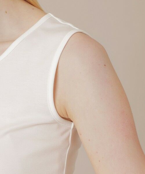 MACKINTOSH LONDON / マッキントッシュ ロンドン  カットソー | 【SUPER FINE LAB.】パウダーシュガーコットンタンクトップ | 詳細7