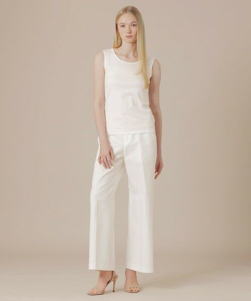 MACKINTOSH LONDON / マッキントッシュ ロンドン  カットソー | 【SUPER FINE LAB.】パウダーシュガーコットンタンクトップ | 詳細1