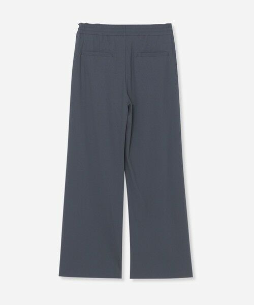 MACKINTOSH LONDON / マッキントッシュ ロンドン  その他パンツ | 【Lesbury Easy Pants/レスベリー イージーパンツ ストレート】トリコットストレッチワイドストレートパンツ | 詳細1