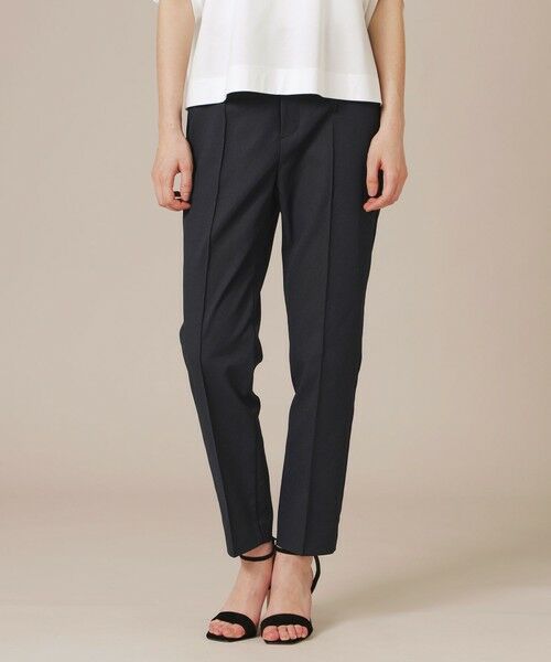 MACKINTOSH LONDON / マッキントッシュ ロンドン  その他パンツ | 【WEB・一部店舗限定】コットンリネンブレンドオックステーパードパンツ（ネイビー）