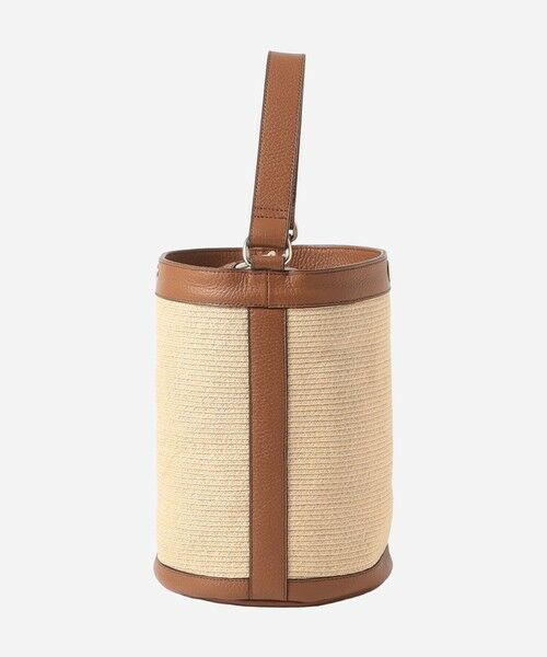 MACKINTOSH LONDON / マッキントッシュ ロンドン  メッセンジャーバッグ・ウエストポーチ | 【eclat5月号掲載】ラフィアブレードバケットバッグ | 詳細1