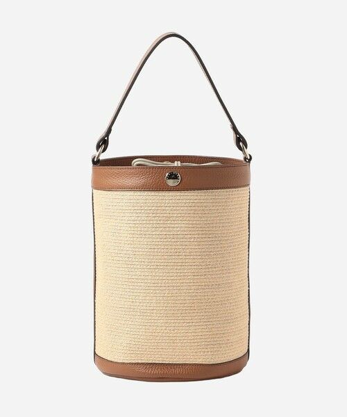 MACKINTOSH LONDON / マッキントッシュ ロンドン  メッセンジャーバッグ・ウエストポーチ | 【eclat5月号掲載】ラフィアブレードバケットバッグ | 詳細2