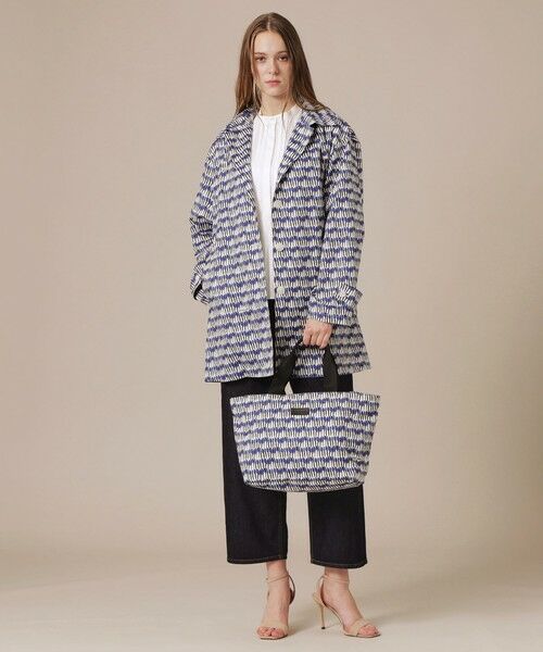 MACKINTOSH LONDON / マッキントッシュ ロンドン  メッセンジャーバッグ・ウエストポーチ | 【eclat5月号掲載】レインタフタプリントトートバッグ | 詳細4