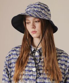 MACKINTOSH LONDON / マッキントッシュ ロンドン  ハット | レインタフタプリントリバーシブルハット