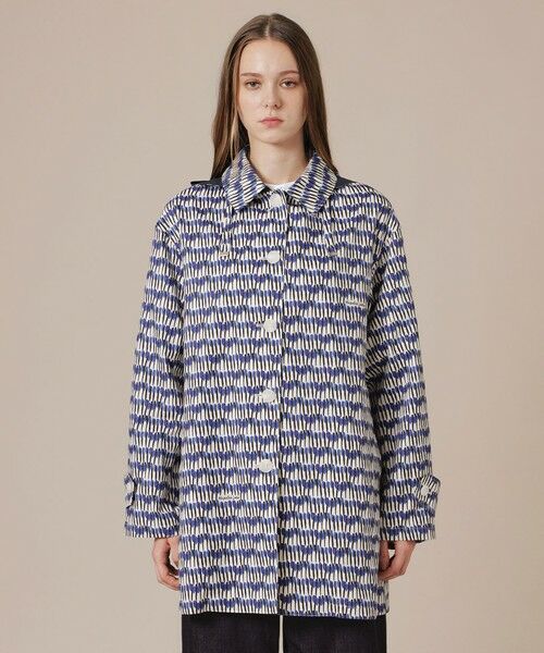 MACKINTOSH LONDON / マッキントッシュ ロンドン  その他アウター | 【eclat5月号掲載】レインタフタプリントコート | 詳細3