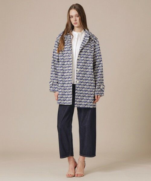 MACKINTOSH LONDON / マッキントッシュ ロンドン  その他アウター | 【eclat5月号掲載】レインタフタプリントコート | 詳細1