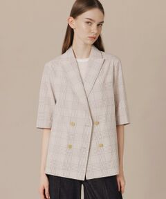 MACKINTOSH LONDON / マッキントッシュ ロンドン  ノーカラージャケット | ハイカウントエンザイムジャケット