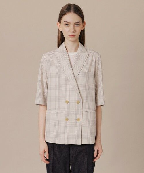 MACKINTOSH LONDON / マッキントッシュ ロンドン  ノーカラージャケット | ハイカウントエンザイムジャケット | 詳細4