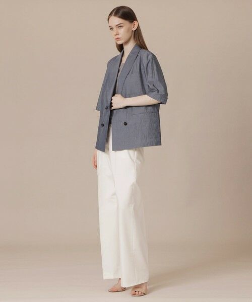 MACKINTOSH LONDON / マッキントッシュ ロンドン  ノーカラージャケット | ハイカウントエンザイムジャケット | 詳細2