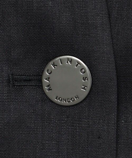 MACKINTOSH LONDON / マッキントッシュ ロンドン  ノーカラージャケット | 【eclat5月号掲載】リネンストレッチジャケット | 詳細7