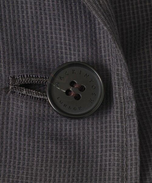 MACKINTOSH LONDON / マッキントッシュ ロンドン  ノーカラージャケット | 【eclat5月号掲載】シアーコットンドビージャケット | 詳細7