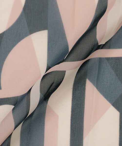 MACKINTOSH LONDON / マッキントッシュ ロンドン  ロング・マキシ丈ワンピース | ジオメトリックプリントワンピース | 詳細9