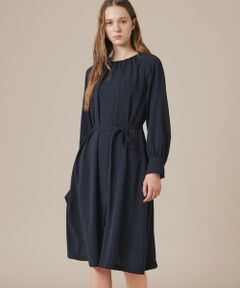 MACKINTOSH LONDON / マッキントッシュ ロンドン  ロング・マキシ丈ワンピース | 【WEB・一部店舗限定】ポリエステルジョーゼットドレス