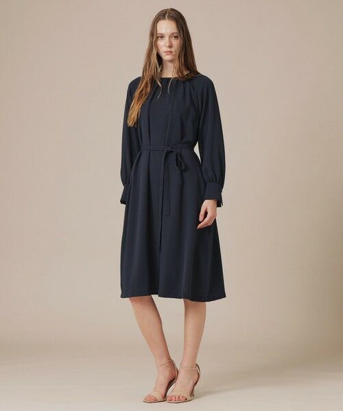 MACKINTOSH LONDON / マッキントッシュ ロンドン  ロング・マキシ丈ワンピース | 【WEB・一部店舗限定】ポリエステルジョーゼットドレス | 詳細1