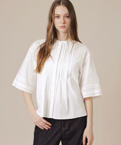 MACKINTOSH LONDON / マッキントッシュ ロンドン  シャツ・ブラウス | コットンナイロンストレッチブラウス