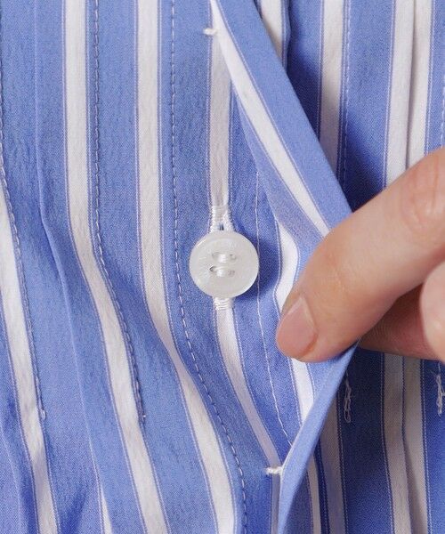 MACKINTOSH LONDON / マッキントッシュ ロンドン  シャツ・ブラウス | コットンナイロンストレッチブラウス | 詳細9