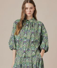 MACKINTOSH LONDON / マッキントッシュ ロンドン  シャツ・ブラウス | 【eclat5月号掲載】ボタニカルウォールプリントブラウス