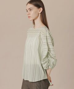 MACKINTOSH LONDON / マッキントッシュ ロンドン  シャツ・ブラウス | マーブルストライプブラウス
