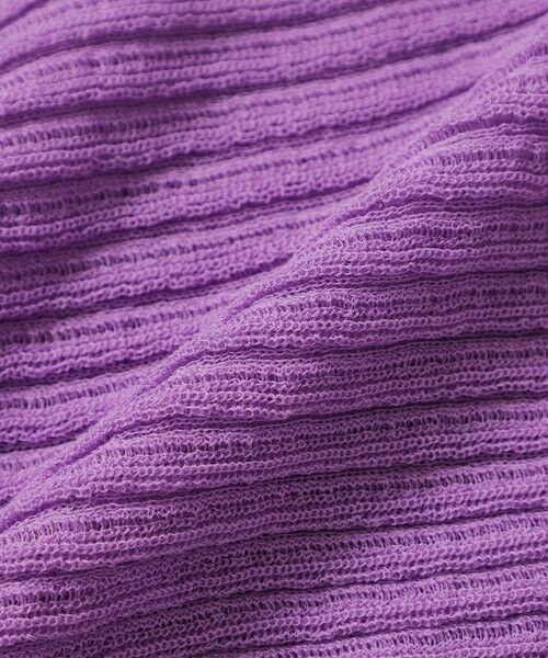 MACKINTOSH LONDON / マッキントッシュ ロンドン  ニット・セーター | 【eclat5月号掲載】シアーリブニットプルオーバー | 詳細9