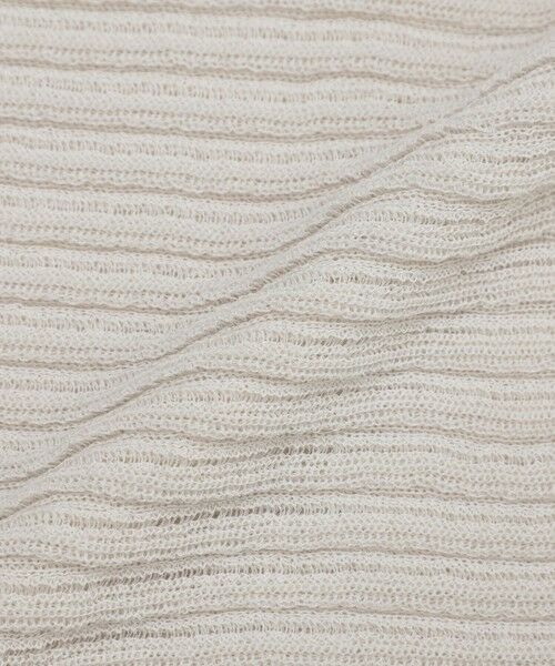 MACKINTOSH LONDON / マッキントッシュ ロンドン  ニット・セーター | 【eclat5月号掲載】シアーリブニットプルオーバー | 詳細10