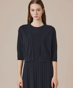 MACKINTOSH LONDON / マッキントッシュ ロンドン  ニット・セーター | 【eclat5月号掲載】【Bray Bolero/ブレイボレロ】エアリーホールガーメントボレロ