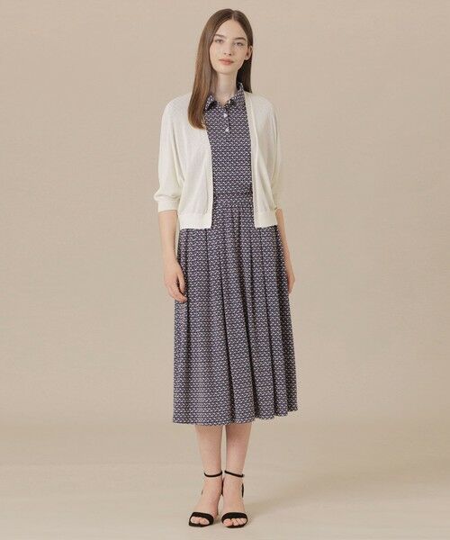 MACKINTOSH LONDON / マッキントッシュ ロンドン  ニット・セーター | 【eclat5月号掲載】【Bray Bolero/ブレイボレロ】エアリーホールガーメントボレロ | 詳細1