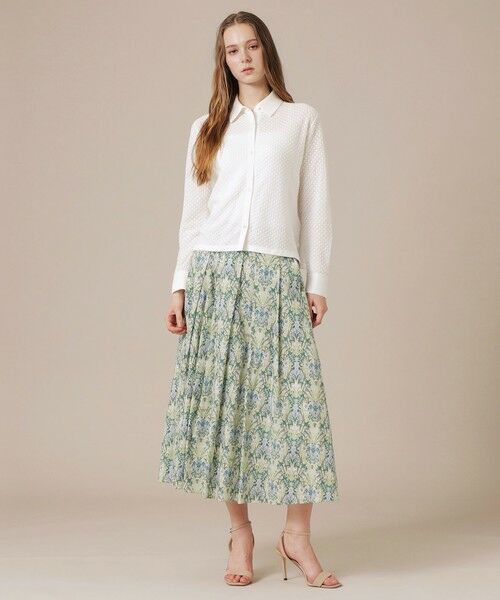 MACKINTOSH LONDON / マッキントッシュ ロンドン  ニット・セーター | 【eclat5月号掲載】レースニットシャツ | 詳細1