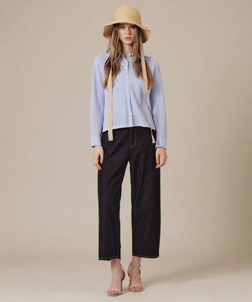 MACKINTOSH LONDON / マッキントッシュ ロンドン  ニット・セーター | 【eclat5月号掲載】レースニットシャツ | 詳細2