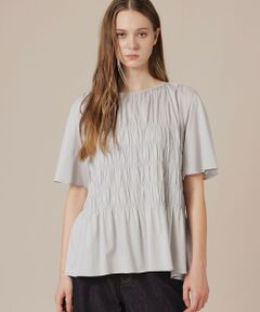 MACKINTOSH LONDON / マッキントッシュ ロンドン  カットソー | シャーリングティアードプルオーバー