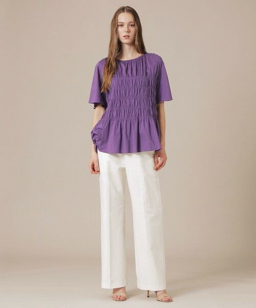 MACKINTOSH LONDON / マッキントッシュ ロンドン  カットソー | シャーリングティアードプルオーバー | 詳細3