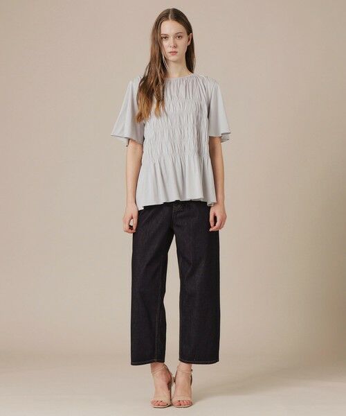 MACKINTOSH LONDON / マッキントッシュ ロンドン  カットソー | シャーリングティアードプルオーバー | 詳細1