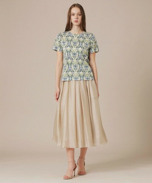 MACKINTOSH LONDON / マッキントッシュ ロンドン  カットソー | ボタニカルウォールプリントTシャツ | 詳細2