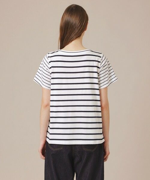 MACKINTOSH LONDON / マッキントッシュ ロンドン  カットソー | 【eclat5月号掲載】ボーダーミックスTシャツ | 詳細5