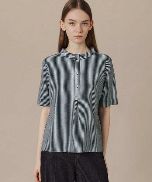 MACKINTOSH LONDON / マッキントッシュ ロンドン  カットソー | サッカージャージプルオーバー（ネイビー）