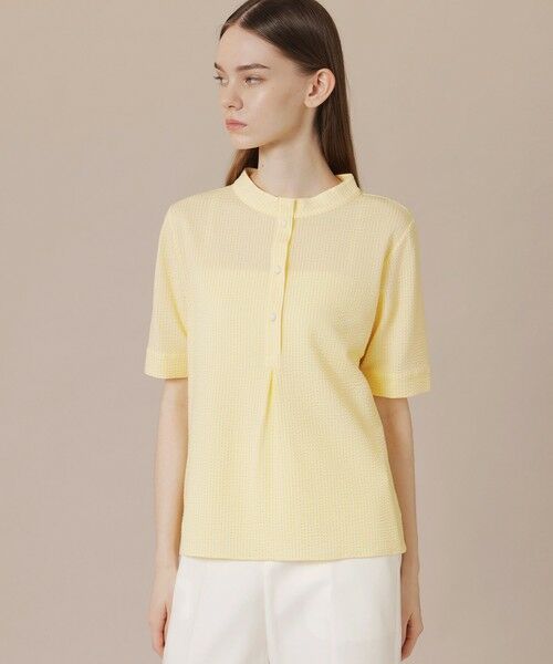 MACKINTOSH LONDON / マッキントッシュ ロンドン  カットソー | サッカージャージプルオーバー（イエロー）